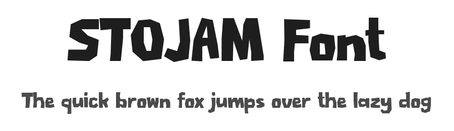 STOJAM Font by Rautan Studio — Sans Serif Font
