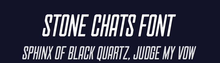Stone Chats Font by Harvestype Co — Sans Serif Font — thumbnail 2