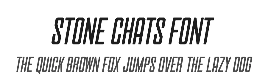 Stone Chats Font by Harvestype Co β Sans Serif Font