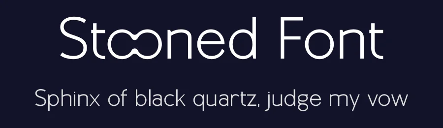 Stooned Font by SURATMI — Decorative Font — thumbnail 2