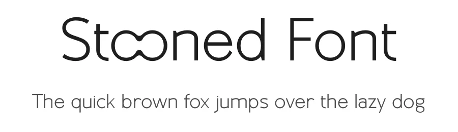 Stooned Font by SURATMI — Decorative Font