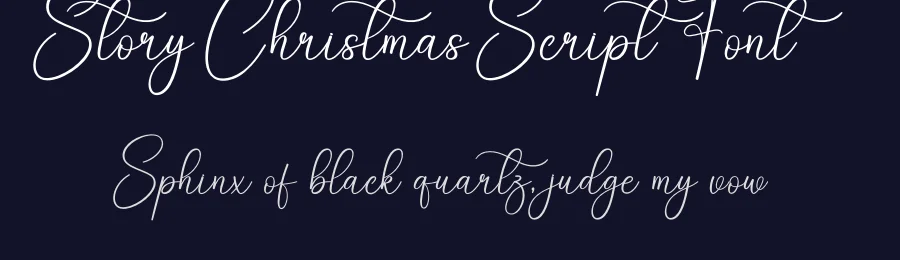 Story Christmas Script Font by creativeletter — Script Handwritten Font — thumbnail 2