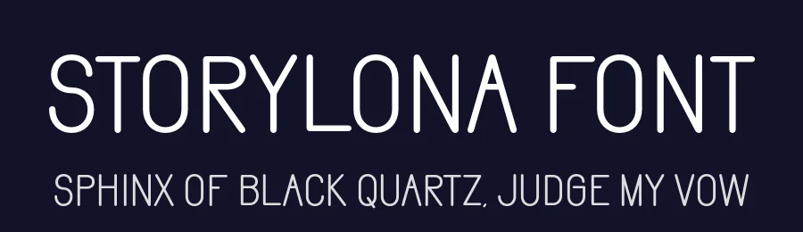 Storylona Font by BrandSemut — Sans Serif Font — thumbnail 2