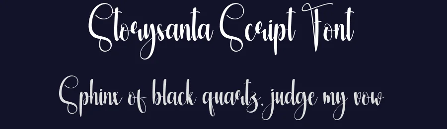 Storysanta Script Font by creativeletter — Script Handwritten Font — thumbnail 2