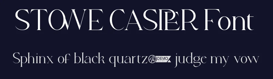 Stowe Casper Font by nihstudio — Display Font — thumbnail 2