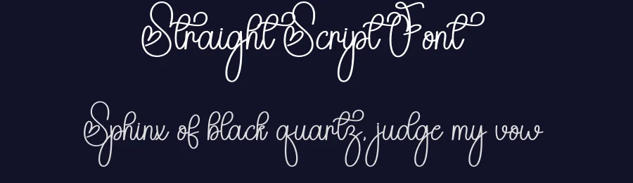 Straight Script Font by andikastudio — Script Handwritten Font — thumbnail 2