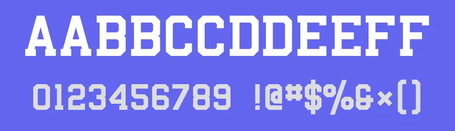 Straight Varsity Font by MasyafiStudio — Decorative Font — thumbnail 3