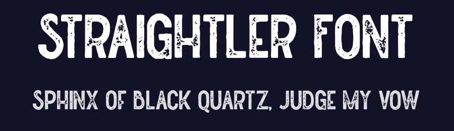 Straightler Font by Dikas Studio — Display Font — thumbnail 2
