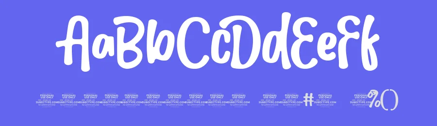 Strawberry Milkshake Font by Subectype — Display Font — thumbnail 3