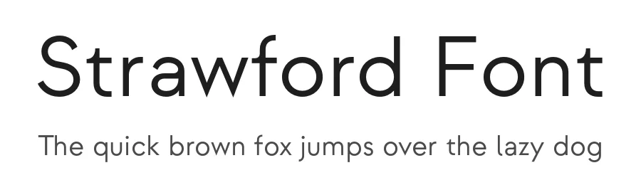 Strawford Font by atipo β Sans Serif Font