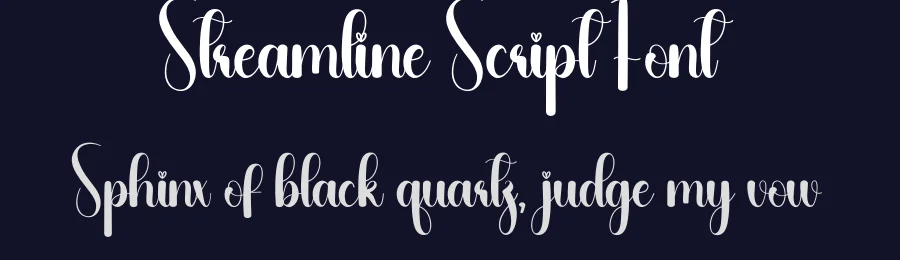 Streamline Script Font by andikastudio — Script Handwritten Font — thumbnail 2