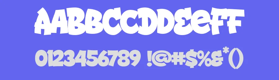 Street Drips a Graffiti Cartoon Font by Blankids — Display Font — thumbnail 3