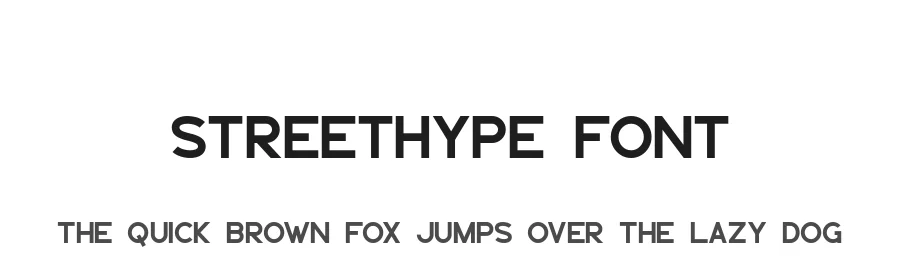 Streethype Font by Hunaiza Al Jahzy โ Sans Serif Font