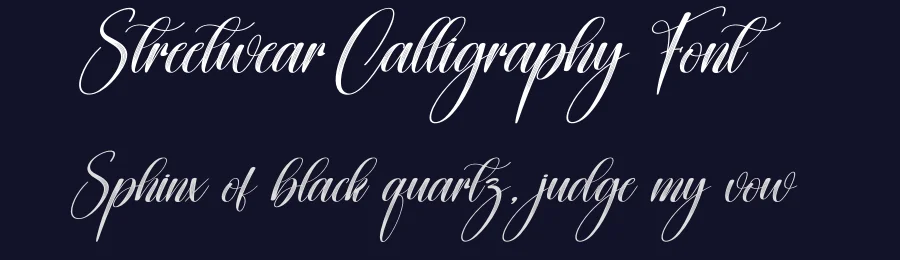 Streetwear Calligraphy Font by creativeletter — Script Handwritten Font — thumbnail 2