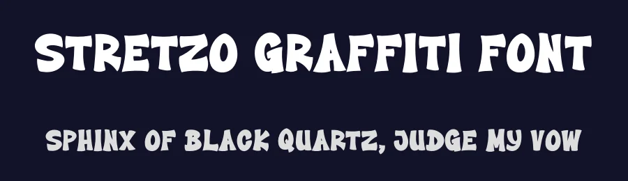 Stretzo Graffiti Font by PutraCetol Studio — Display Font — thumbnail 2