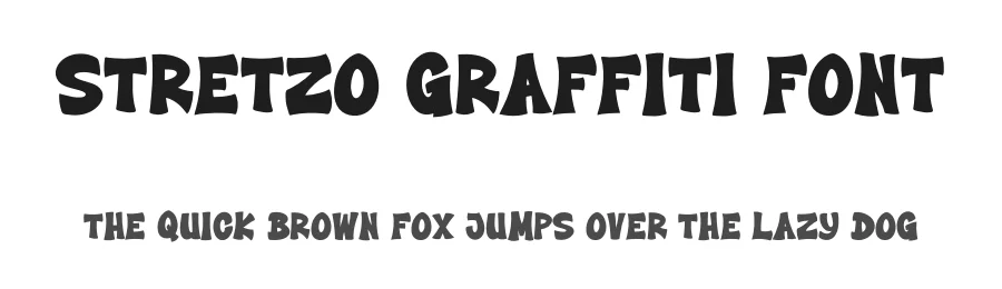Stretzo Graffiti Font by PutraCetol Studio — Display Font