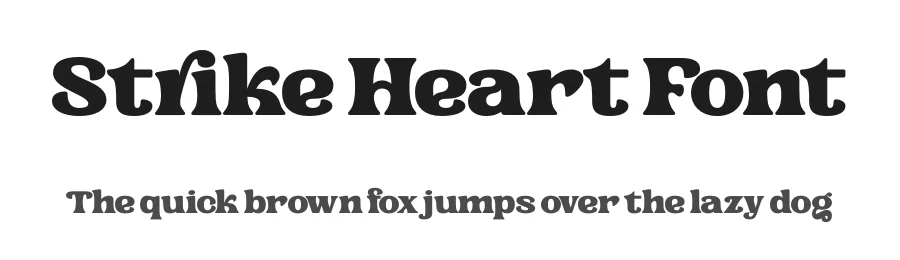 Strike Heart Font by timelesstype.co — Serif Font