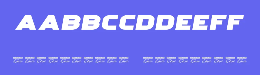 Strong Player Font by edricstudio — Display Font — thumbnail 3