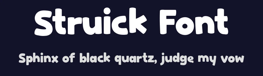 Struick Font by Rautan Studio — Decorative Font — thumbnail 2