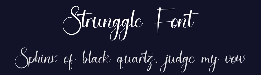 Strunggle Font by inermediaSTUDIO — Script Handwritten Font — thumbnail 2