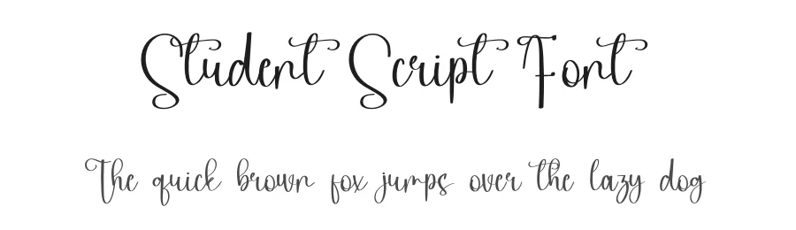 Student Script Font by inermediaSTUDIO — Script Handwritten Font