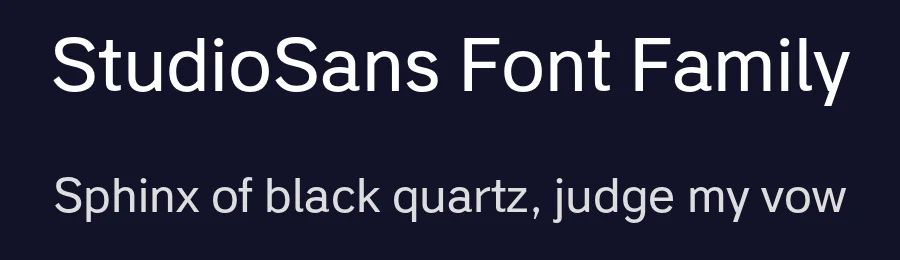 StudioSans Font Family by BrightHead Studio — Sans Serif Font — thumbnail 2