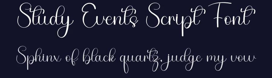 Study Events Script Font by freshtypeink — Script Handwritten Font — thumbnail 2