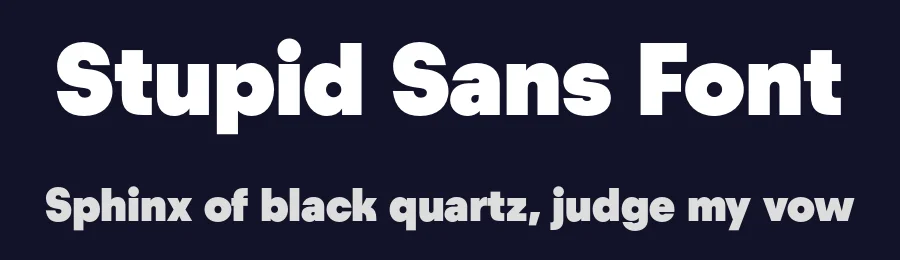 Stupid Sans Font by Love Letters — Sans Serif Font — thumbnail 2