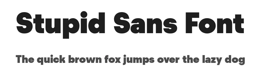 Stupid Sans Font by Love Letters โ Sans Serif Font