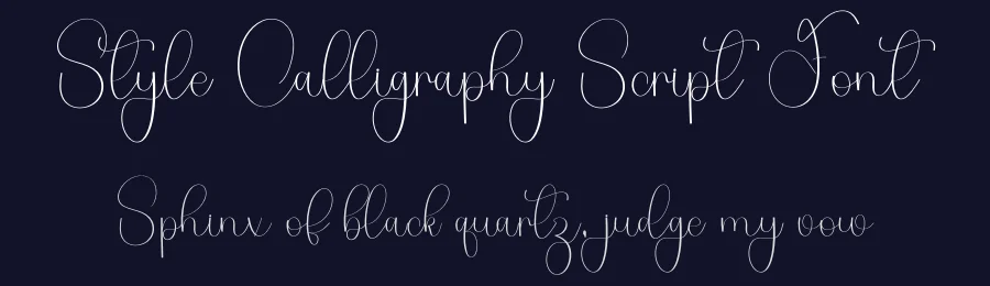 Style Calligraphy Script Font by freshtypeink — Script Handwritten Font — thumbnail 2