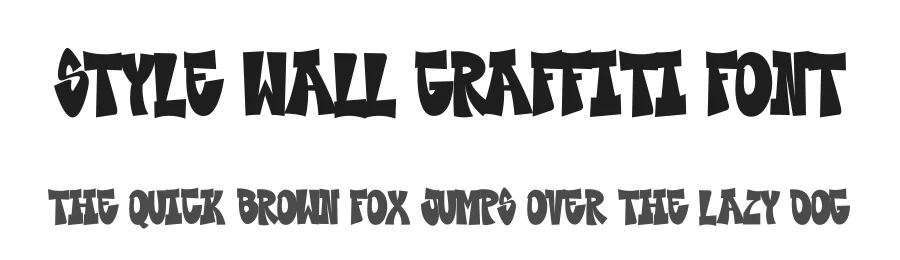 Style Wall Graffiti Font by Cikareotype Studio — Display Font
