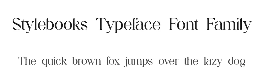 Stylebooks Typeface Font Family by UICreative — Serif Font