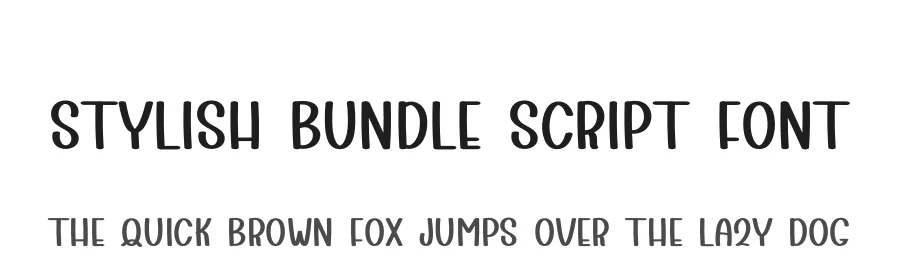 Stylish Bundle Script Font by freshtypeink — Display Font