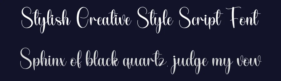 Stylish Creative Style Script Font by andikastudio — Script Handwritten Font — thumbnail 2