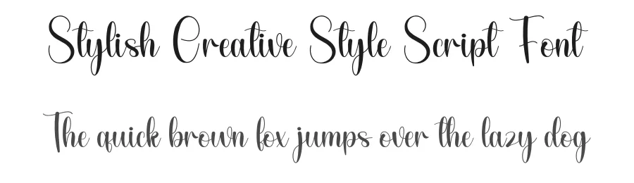 Stylish Creative Style Script Font by andikastudio — Script Handwritten Font