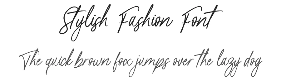 Stylish Fashion Font by wibisono2001 — Serif Font