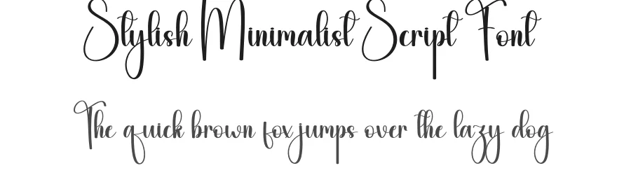 Stylish Minimalist Script Font by andikastudio — Script Handwritten Font