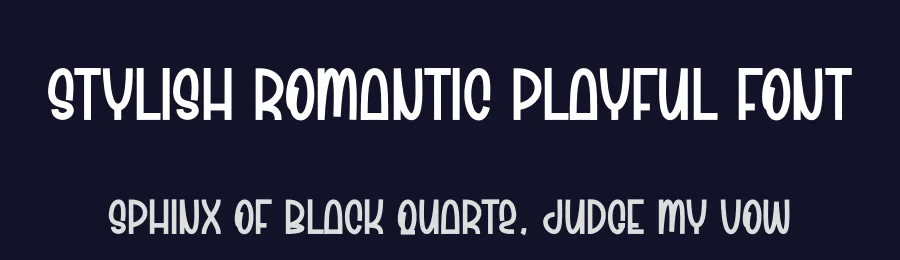 Stylish Romantic Playful Font by creativeletter — Script Handwritten Font — thumbnail 2