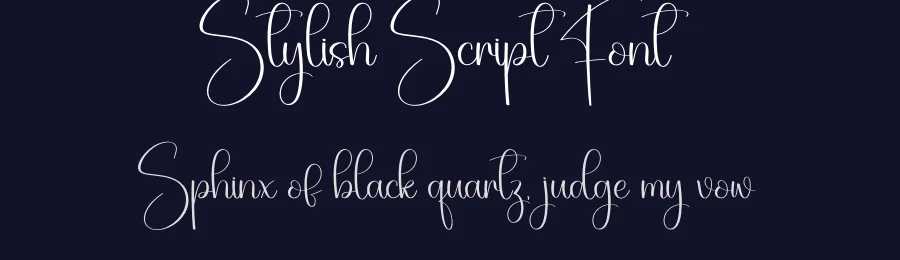Stylish Script Font by creativeletter — Script Handwritten Font — thumbnail 2