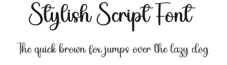 Stylish Script Font by andikastudio — Script Handwritten Font