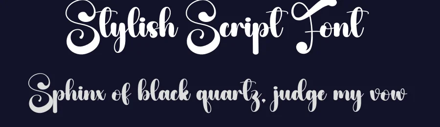 Stylish Script Font by creativeletter — Script Handwritten Font — thumbnail 2