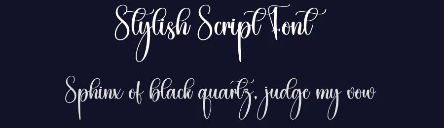 Stylish Script Font by creativeletter — Script Handwritten Font — thumbnail 2