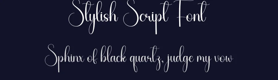 Stylish Script Font by creativeletter — Script Handwritten Font — thumbnail 2