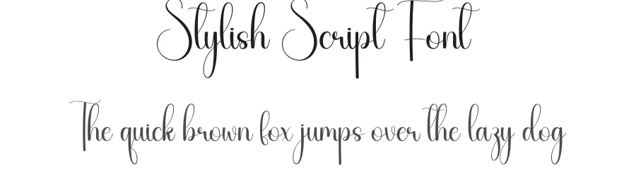 Stylish Script Font by creativeletter — Script Handwritten Font