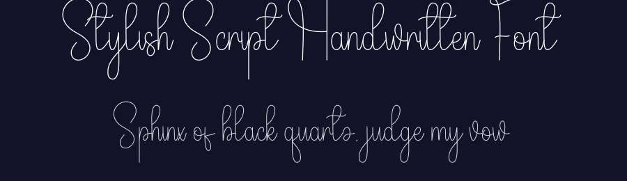 Stylish Script Handwritten Font by andikastudio — Script Handwritten Font — thumbnail 2