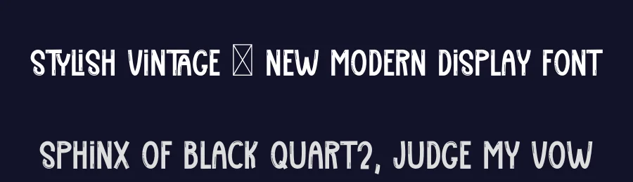 Stylish Vintage – New Modern Display Font by inermediaSTUDIO — Display Font — thumbnail 2