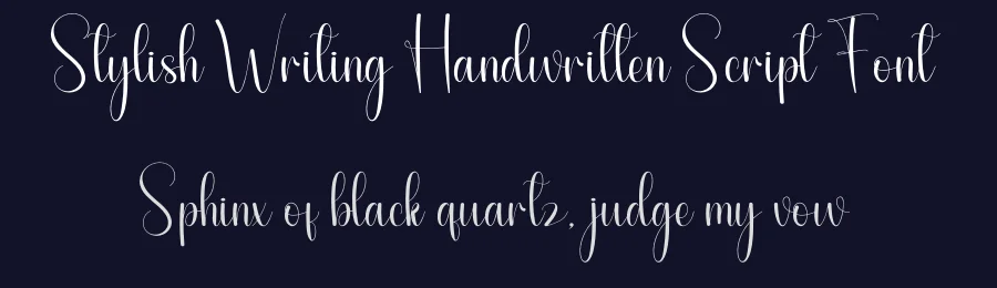 Stylish Writing Handwritten Script Font by andikastudio — Script Handwritten Font — thumbnail 2