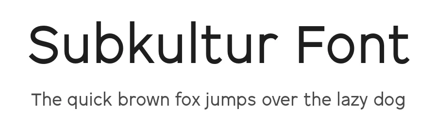 Subkultur Font by Bolditalic Studio — Sans Serif Font