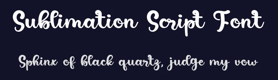 Sublimation Script Font by inermediaSTUDIO — Script Handwritten Font — thumbnail 2