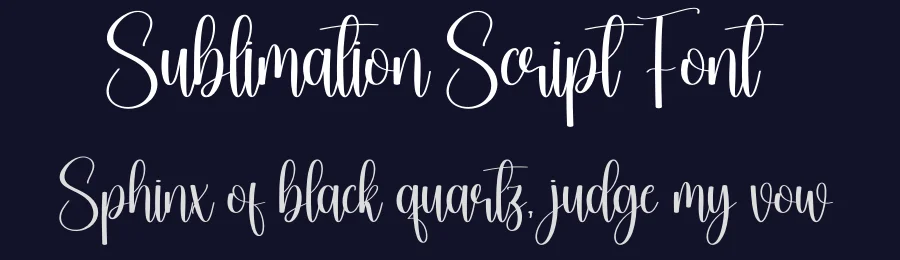 Sublimation Script Font by andikastudio — Script Handwritten Font — thumbnail 2